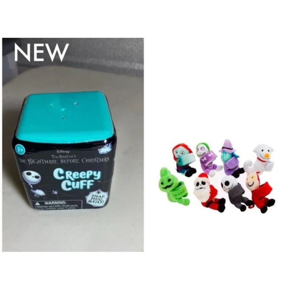 Disney Nightmare Before Christmas Creepy Cuff Mystery Blind Box New Sealed
